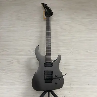 Luxury Used Peavey EXP V-TYPE Super S Electric Guitar Silver/Gray 6-String
