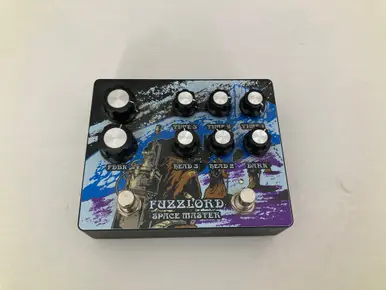 Used Fuzzlord Effects SPACE MASTER ECHO PEDAL Fuzz Pedal Limited Edition