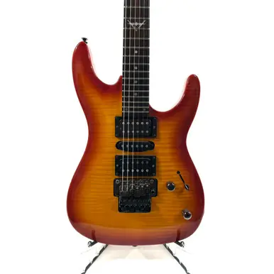 Used Dean C380F S Type Electric Guitar Cherry Sunburst 6-String Must Have