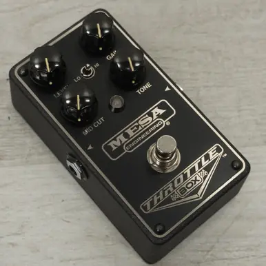 Used Mesa Boogie Throttle Box Overdrive Pedal Same Day Shipping