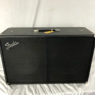 Low Price Used Fender BASSMAN W/ JENSEN P12RS 2 x 12 Guitar Speaker Cabinet 2 x 12