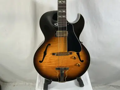 Crafted Used Gibson 1991 ES-165 HERB ELLIS Vintage Offset Dbl Cutaway Guitar Sunburst 6-String