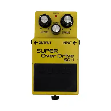 Don’t Miss Out Used Boss SUPER OVERDRIVE SD-1 Overdrive Pedal