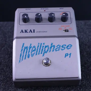 Express Delivery Used AKAI INTELLIPHASE P1 PHASER RARE Phaser Pedal