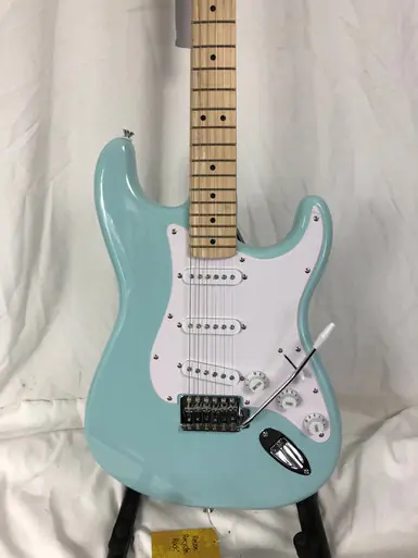 Used Squier SONIC STRAT S Type Electric Guitar Blue 6-String Original