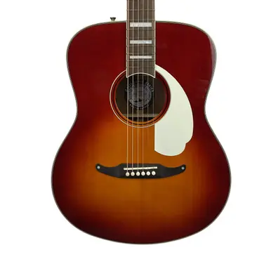 Used Fender PALOMINO Solid Top Acoustic Guitar Sunburst Free Shipping