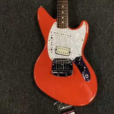 Used Fender JAG-STANG 2002 Offset Double Cutaway Electric Guitar Red 6-String Factory Price