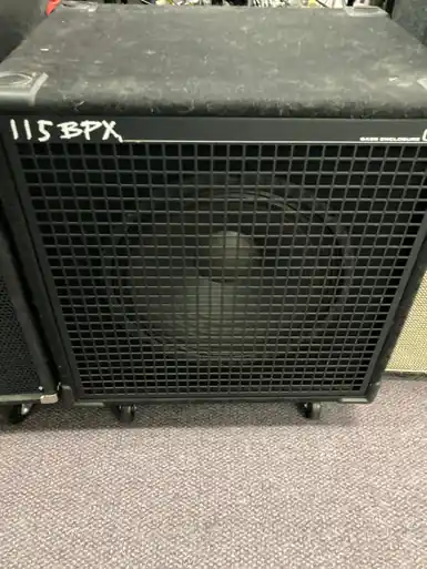 Used Gallien Krueger 115BPX 1 x 15 Bass Guitar Cabinet 1 x 15 Trusted Brand