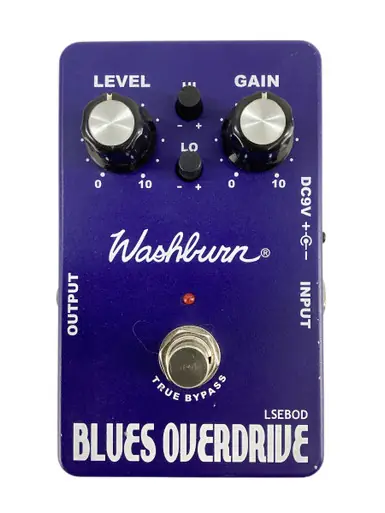 Used Washburn LSEBOD BLUES OVERDRIVE Overdrive Pedal Fresh Stock