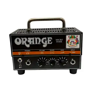 Buy Direct Used Orange MICRO DARK 20-WATT TUBE HYBRID AMP HEAD Tube Guitar Amplifier Head
