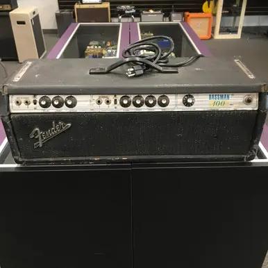 Used Fender BASSMAN 100 Vintage Tube Guitar Head Cheap
