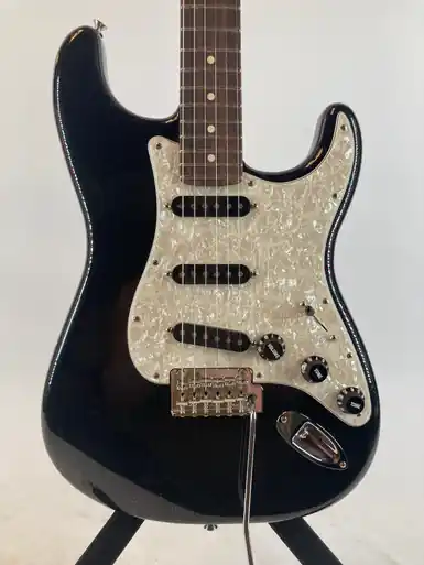 Original Used Fender 23 PLAYER STRAT NEBULA NOIR Electric Guitar