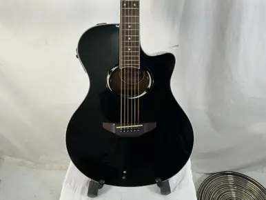 Final Sale Used Yamaha APX500 ACOUSTIC GUITAR Laminate Top Acoustic Guitar Black