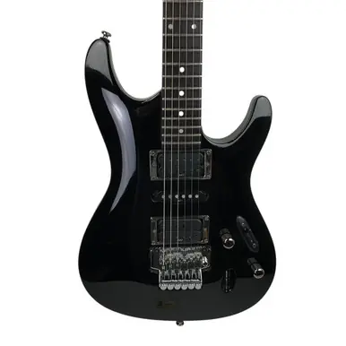 Certified Used Ibanez S 470 Modern Metal Electric Guitar Black 6-String