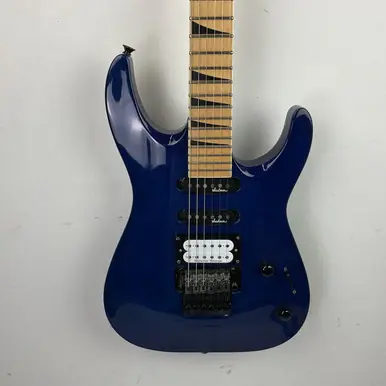 Direct From Manufacturer Used Jackson JS32 DINKY HSS Modern Metal Electric Guitar Blue 6-String