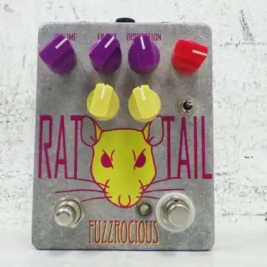 Worldwide Shipping Used FUZZROCIOUS RAT TAIL Distortion Pedal