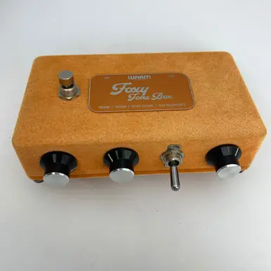 Flash Sale Used Warm Audio Foxy Tone Box Fuzz Pedal
