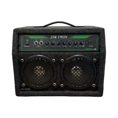 Express Delivery Used QUANTUM BY ASI/25 R TWIN Solid State Guitar Amp Other