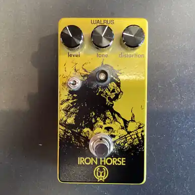 Used Walrus Audio IRON HORSE V1 Distortion Pedal Limited Time