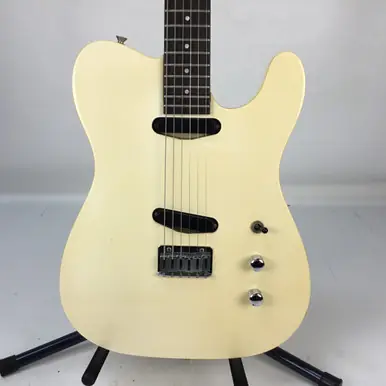 Used Fernandes TEJ-50 T Type Electric Guitar White 6-String Money Back Guarantee