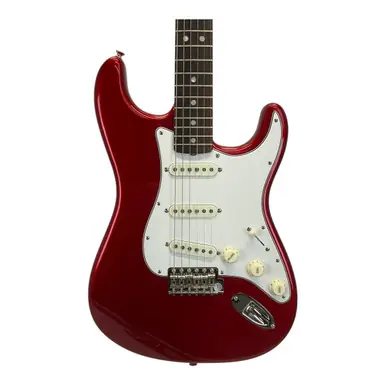 Used Fender 2025 American Vintage II 1965 Stratocaster Electric Guitar Candy Apple Red 6-String Clearance