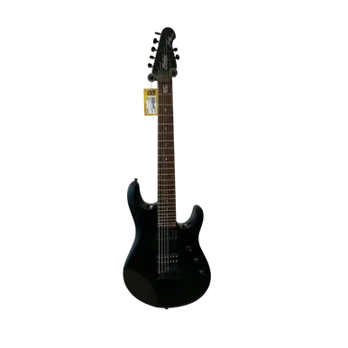 Used Sterling by Ernie Ball JP70 S Type Electric Guitar Black 7-String Fresh Stock