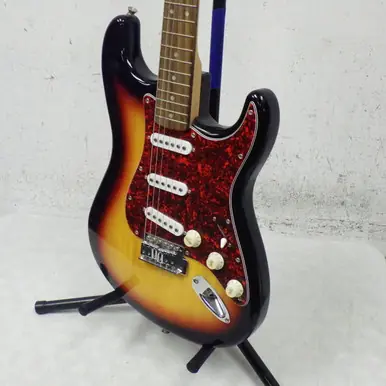 High Quality Used Squier STRATOCASTER S Type Electric Guitar Sunburst 6-String