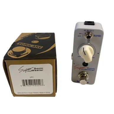 Used ONICAKE SUPER SONIC MASTER BOOST Boost Pedal Free Delivery