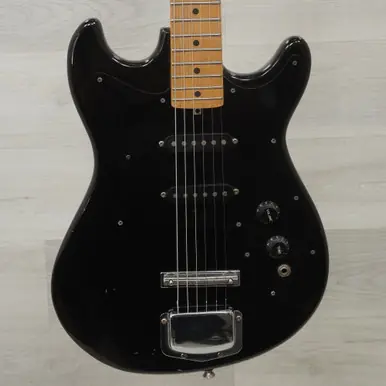 Used Harmony ODC Offset Double Cutaway Electric Guitar Black 6-String Save Now