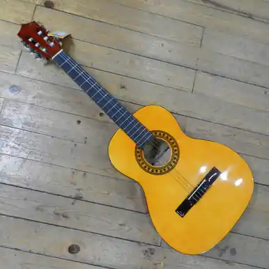 Direct From Manufacturer Used Stagg C530 1/2 SIZE CLASSICAL Laminate Top Acoustic Guitar Wood