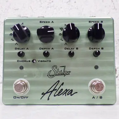 Used Suhr ALEXA CHORUS VIBRATO Chorus Pedal Low Price