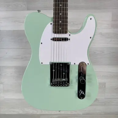 Used Squier Sonic Telecaster Electric Guitar - Surf Green Original