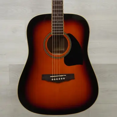 Best Price Used Ibanez PF15WC Laminate Top Acoustic Guitar Sunburst