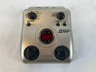 Used Zoom G1NEXT Multi FX Pedal Free Returns