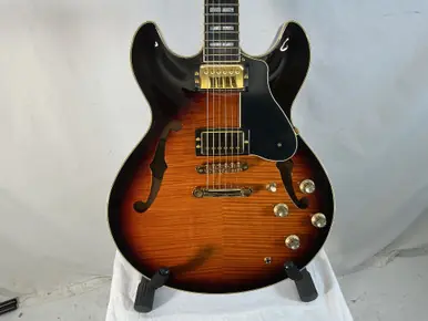 Used Yamaha SA2200 Semi-Hollow Electric Guitar Sunburst 6-String In Demand