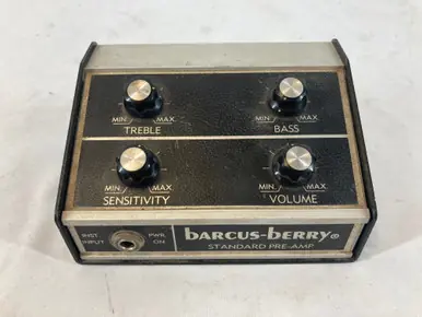 Luxury Used Barcus Berry Standard Pre-Amp Pedal