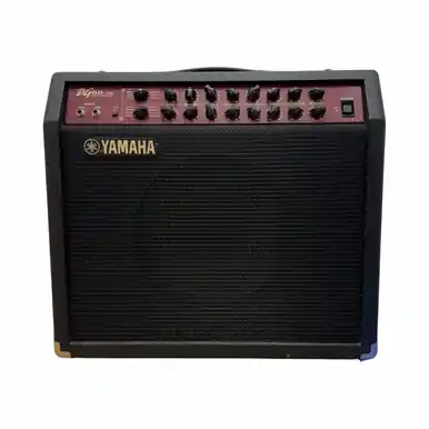 Worldwide Shipping Used Yamaha DG60-112 TWO CHANNEL 1X12 60-WATT AMP Solid State Guitar Amp 1 x 12