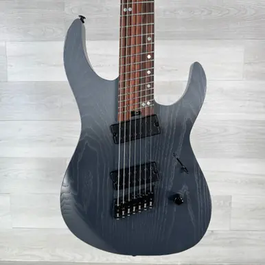 Used Legator Ninja N7FP 7-string Multi-scale Performance Series - Smoke One Day Deal