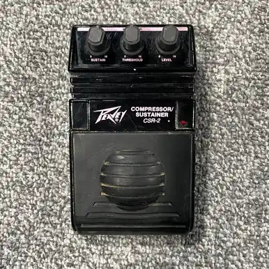 Shop Now Used PEAVEY CSR-2 COMPRESSOR SUSTAINER Guitar Pedal
