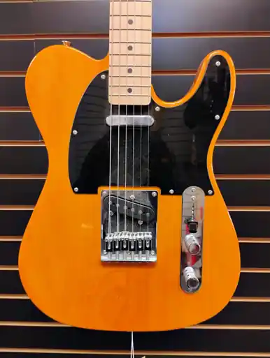 Used Squier AFFINITY TELE ELECTRIC Electric Guitar Neon Orange 6-String Special Offer