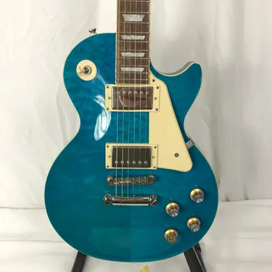 Used Epiphone LES PAUL STANDARD Electric Guitar Blue 6-String Fresh Stock