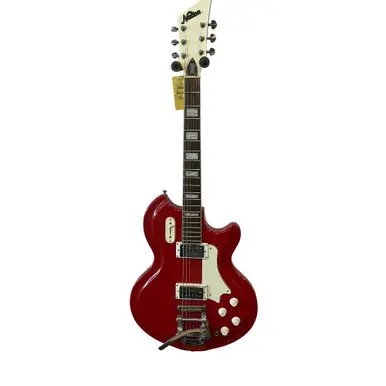 Used Eastwood AIRLINE 59 CORONADO DLX W/HARD CASE Electric Guitar Red 6-String Professional Grade