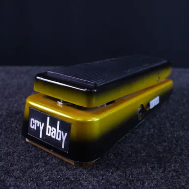 Used Dunlop CRYBABY GCB-95 SUNBURST RARE FINISH Wah Pedal Brand New