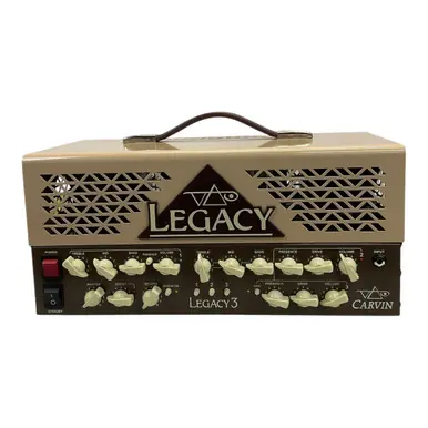 Exclusive Offer Used Carvin Steve Vai Legacy 3 W/ftsw Tube Guitar Amplifier Head