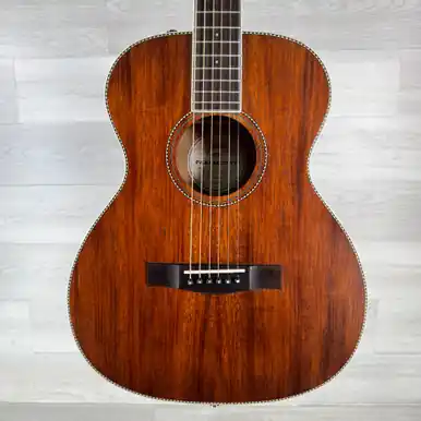 Used Fender Paramount PM-TE Acoustic-electric Guitar - Natural - Case Included Buy Direct