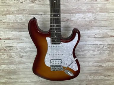 Used Washburn SONAMASTER DELUXE HSS Super S Electric Guitar Sunburst 6-String Bargain