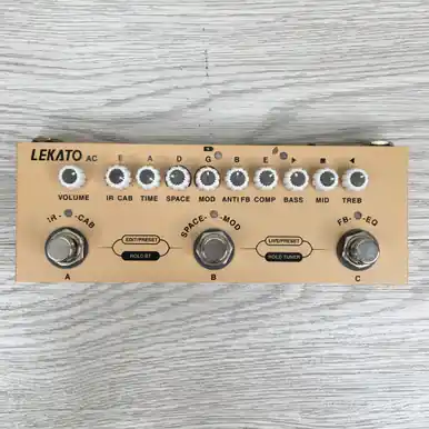 Professional Grade Used LEKATO CUBE BABY AC MULTI-FX Multi-FX Pedal