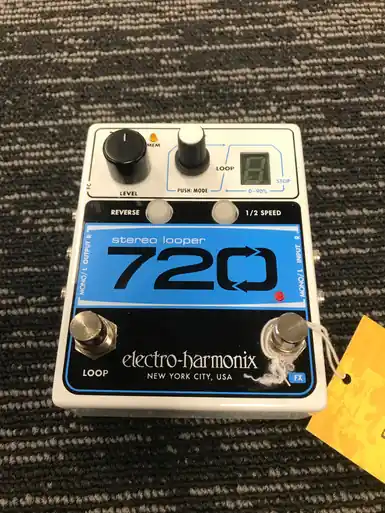 Used Electro Harmonix (E/H) STEREO LOOPER 720 Looper Pedal Bargain