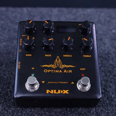 Used Nux OPTIMA AIR AMP + IR LOADER PEDAL Amp Modeling Pedal Trending