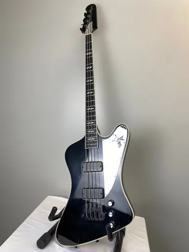 Used Gibson GENE SIMMONS G2 THUNDERBIRD IV Modern Metal Bass Guitar Black 4-String Fan Favorite